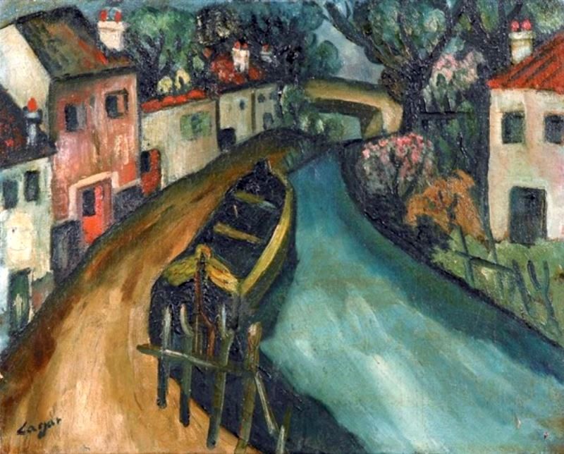 Place de la cath&eacute;drale &agrave; Agen par Henri Hesme