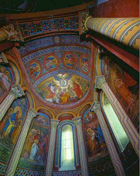 Int&eacute;rieur de la cath&eacute;drale St-Caprais d'Agen