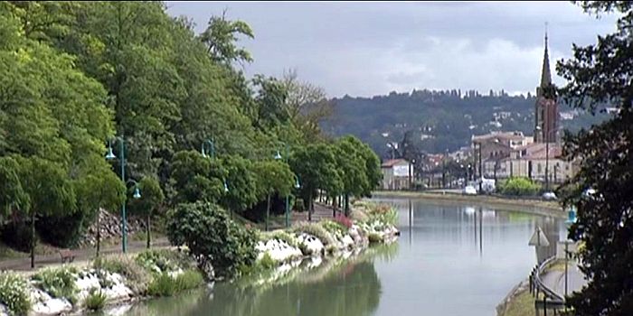 La Garonne &agrave; Agen