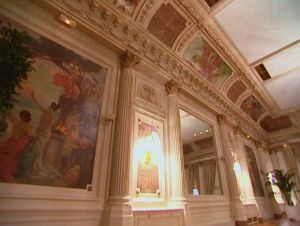 ex salle de  danse  de la villa Eugenie