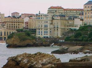 immeubles bord de mer Biarritz