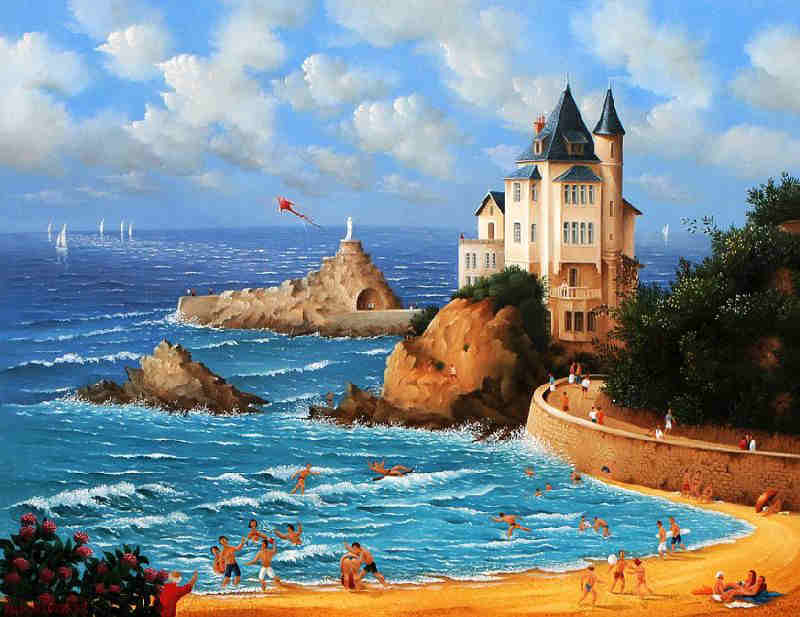 la  villa Belza &agrave; Biarritz  par Xalo