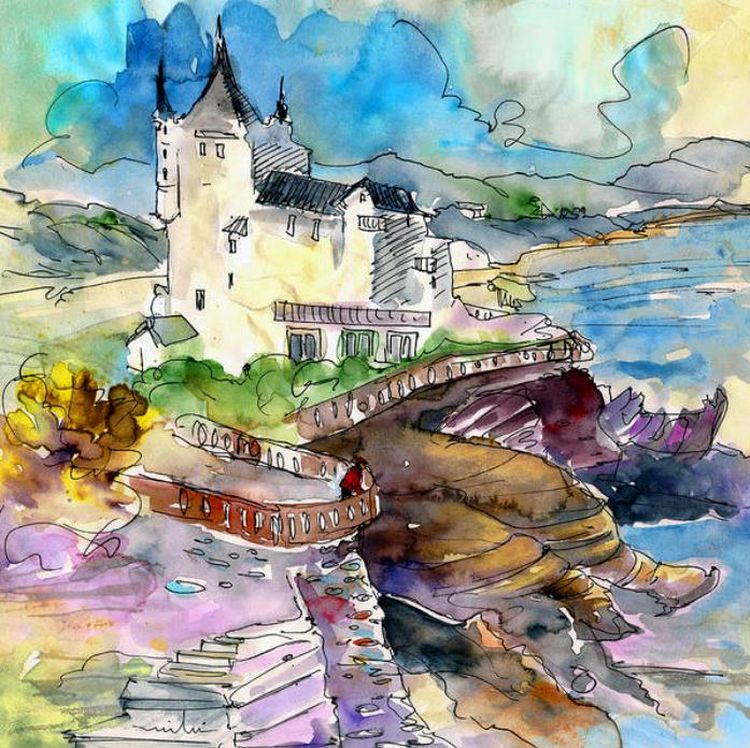 la  villa Belza &agrave; Biarritz  par Xalo