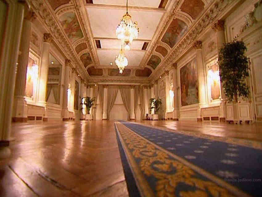 Ancienne  salle de danse  du  palais Eug&eacute;nie &agrave;  Biarritz