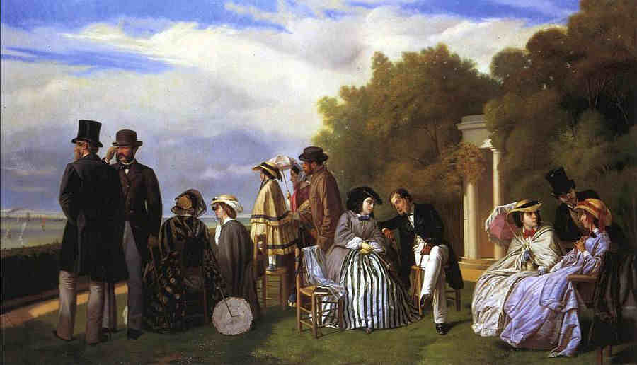 L'imp&eacute;ratrice Eug&eacute;nie et sa cour &agrave; Biarritz par Abel de Pujol