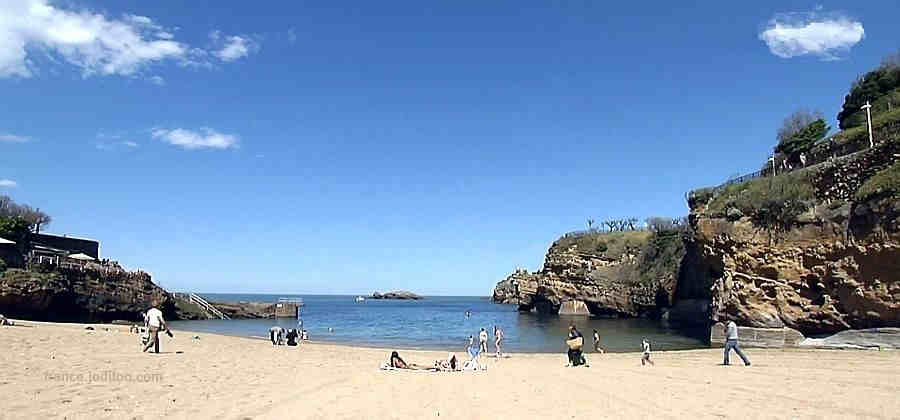 Plage du Port  Vieux  &agrave; Biarritz