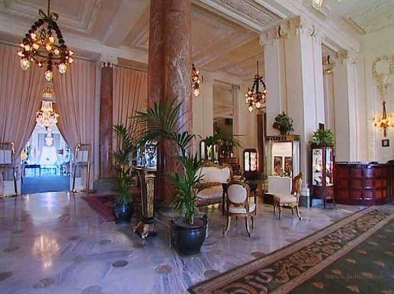 Salon  de l'h&ocirc;tel du Palais &agrave; Biarritz