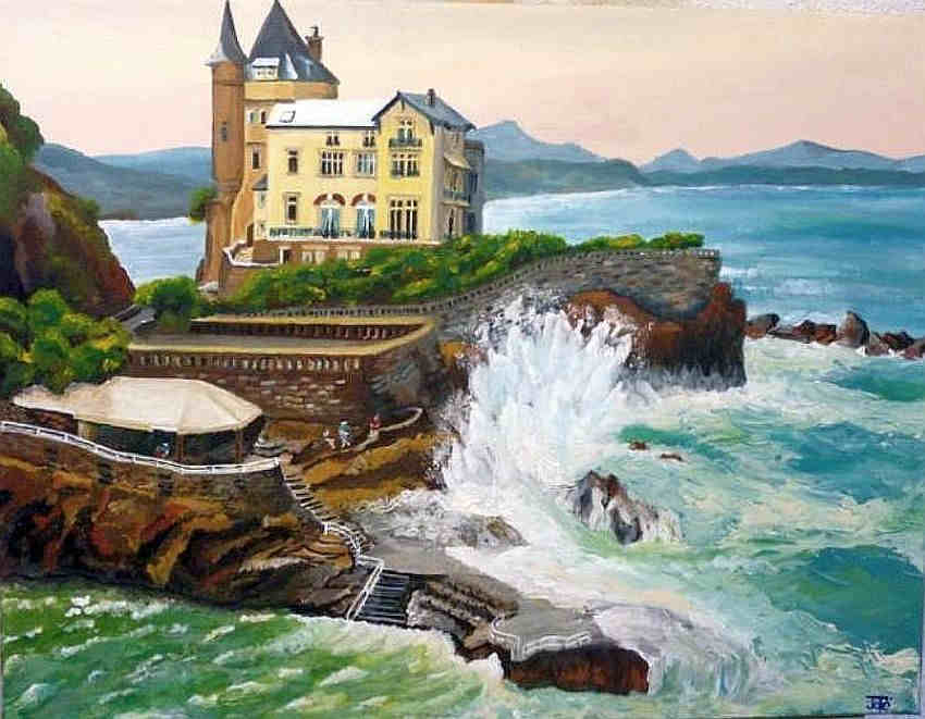 Villa Belza &agrave; Biarritz par Jor&eacute;