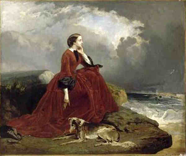 Imp&eacute;ratrice Eug&eacute;nie de Montijo &agrave; Biarritz