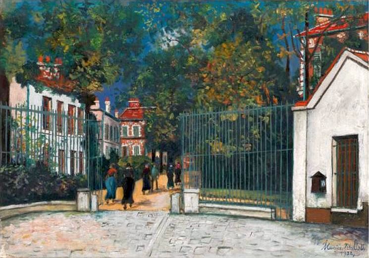 Dax maison du docteur Blanche Maurice Utrillo