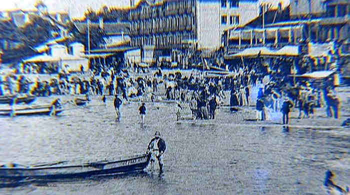 Arcachon, du temps des premiers bains de mer, au 19a si&egrave;cle