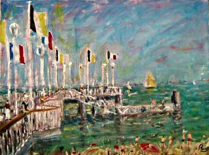 La jet&eacute;e &agrave; Arcachon par Jacques Ruiz