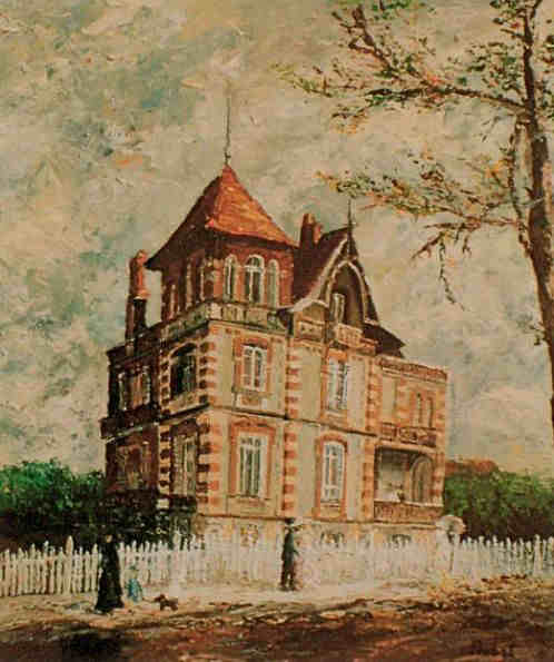 La villa Th&eacute;r&eacute;sa &agrave; Arcachon par Olivier Probst