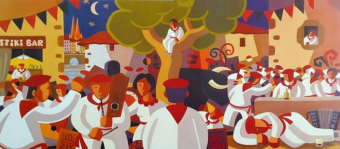 F&ecirc;te de Bayonne par Pierre Labadie