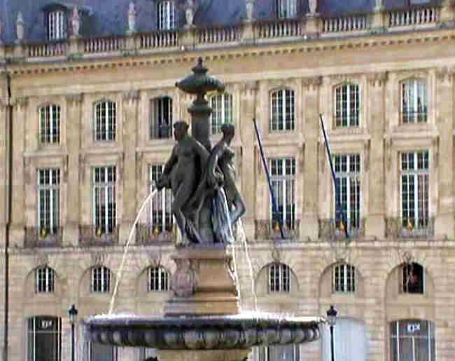 Fontaine des 3  Gr&acirc;ces  Bordeaux