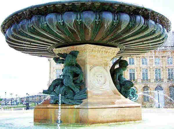 Fontaine des 3  Gr&acirc;ces  Bordeaux