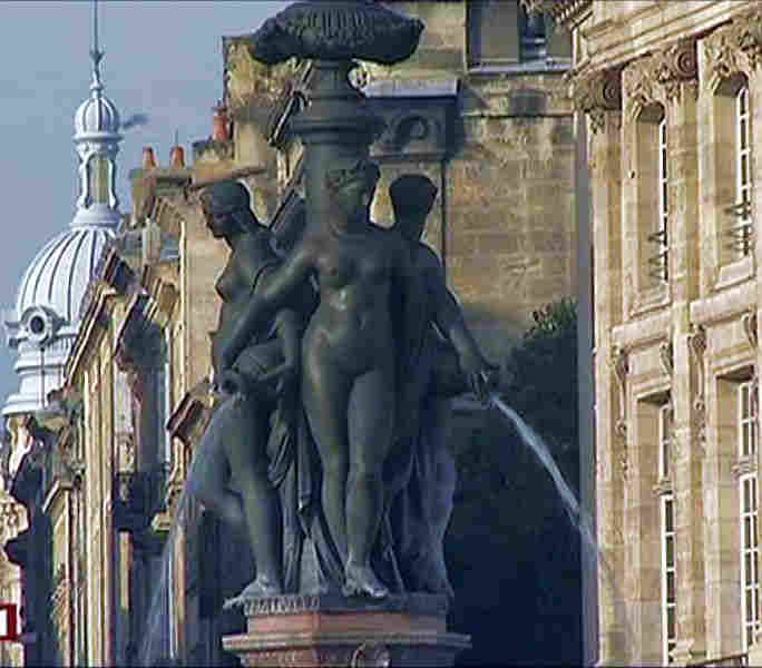 Fontaine des 3  Gr&acirc;ces  Bordeaux