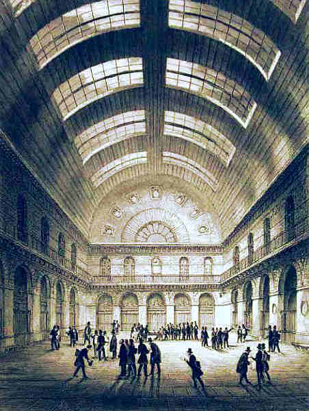 Int&eacute;rieur   Bourse de Comemrce en 1808