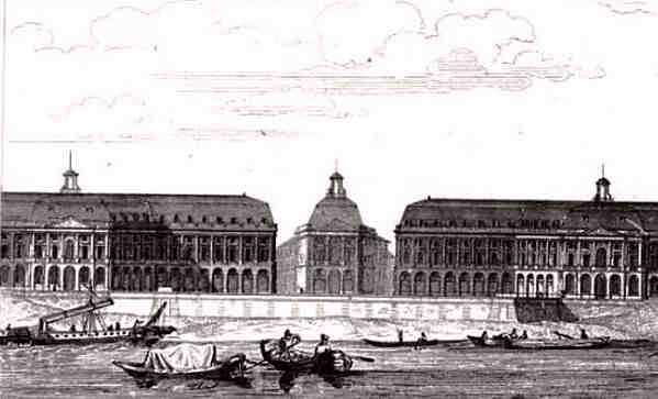 Plce de la Bourse du temps de la Place Royale