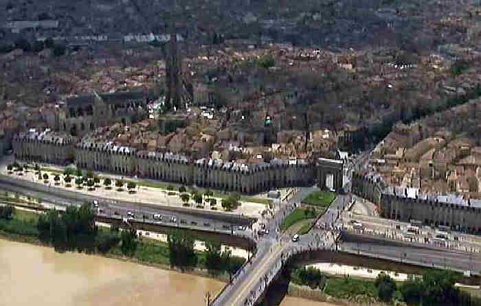 La porte de Bourgogne &agrave; Bordeaux