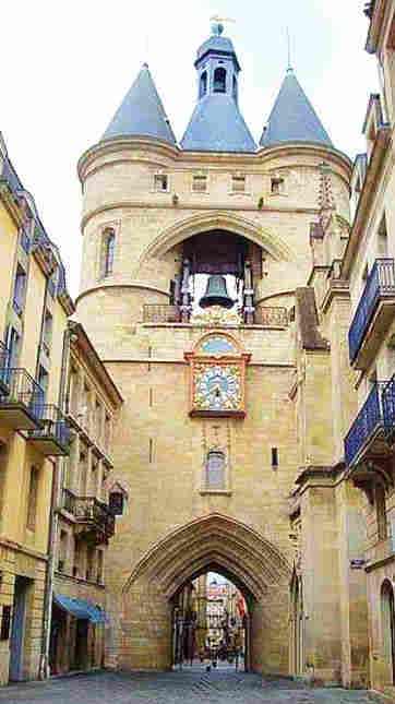 Porte St-Eloi, dite la Grosse Cloche, &agrave; Bordeaux