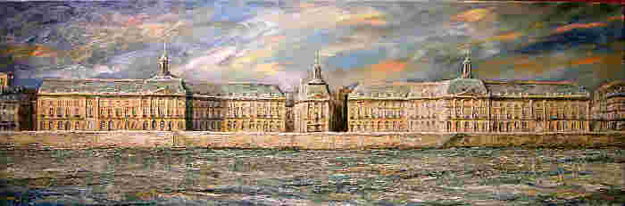 Bourse de Bordeaux par Olivier Probst