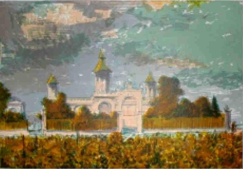 Chateau Clos d'Estournel  by  Charles Mozley
