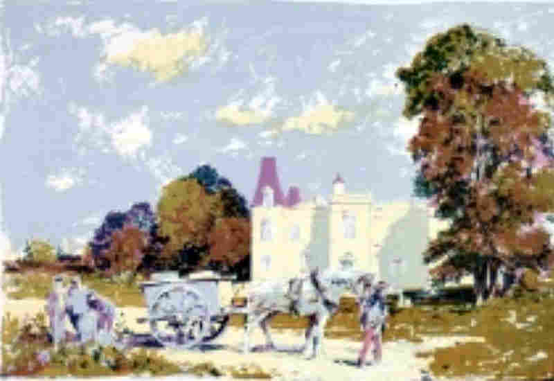 Chateau Mission d'Issan by  Charles Mozley