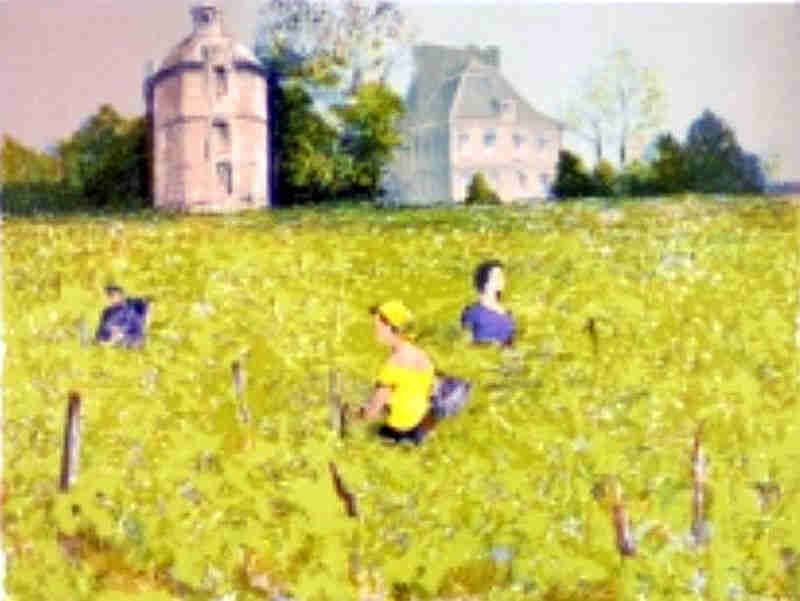 Chateau Latour by  Charles Mozley