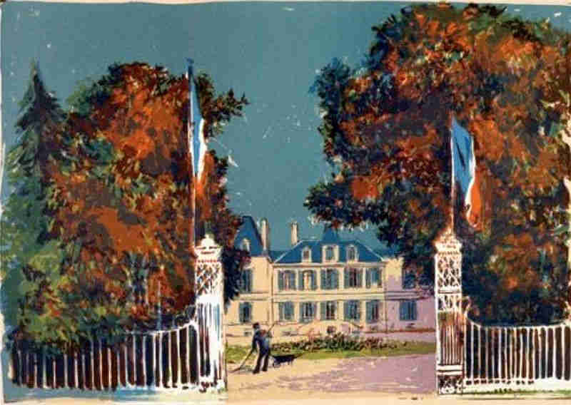 Chateau Pichon Longueville  by  Charles Mozley