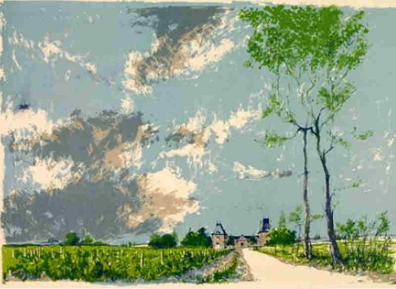 Chateau Pichon Vieux Ch&acirc;teau Certan  by  Charles Mozley