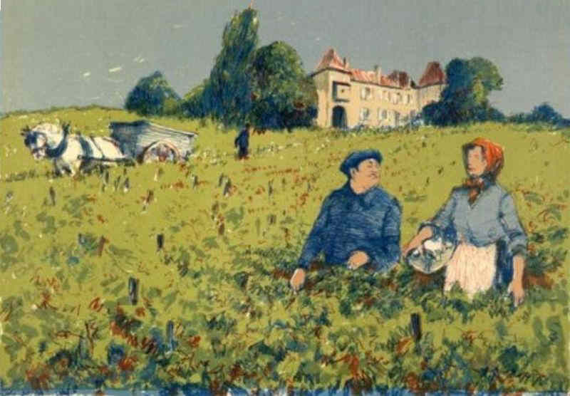 Chateau Pichon Yquem by  Charles Mozley