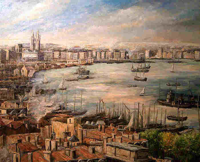 Le port de Bordeaux par Olivier probst