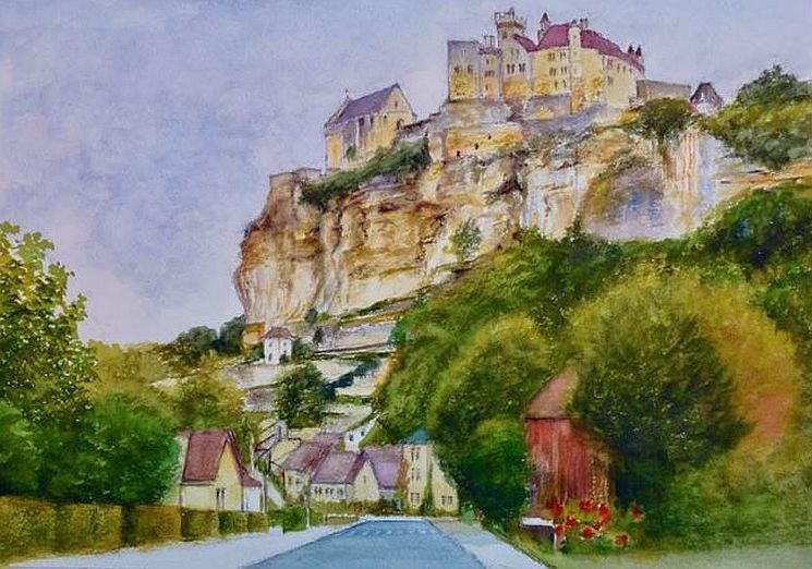 Beynac in Perigord by Dai Wynn
