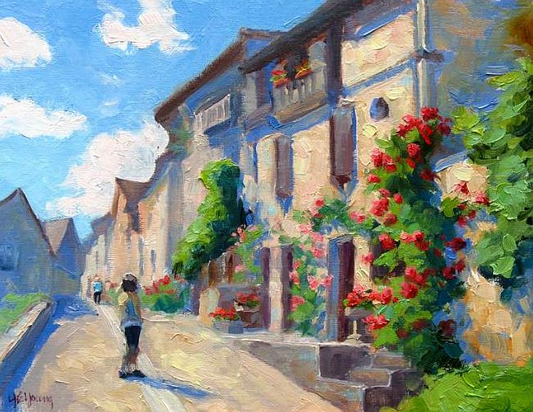 Charmed in Beynac by jennifer Young