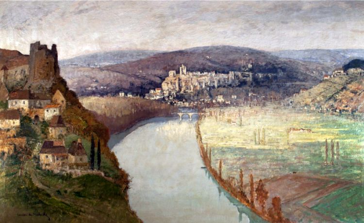 Castelnaud-Beynac par Lucien de Maleville