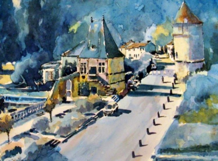Brant&ocirc;me en bleu par Alain Deschamps