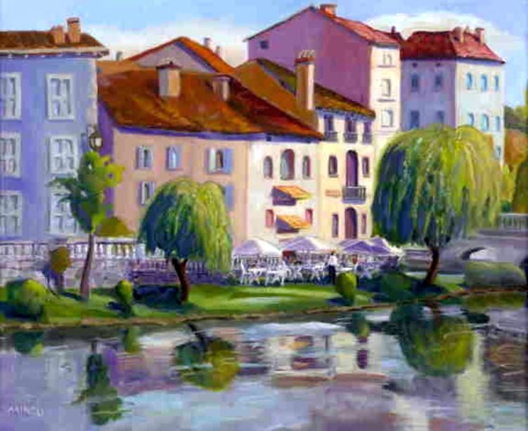 Brant&ocirc;me riverbank by Bonnie Mincu