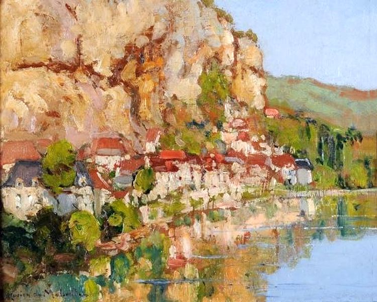 La Roque-Gageac par  Lucien de Malville