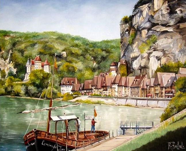 La Roque-Gageac par Roger Bailleul