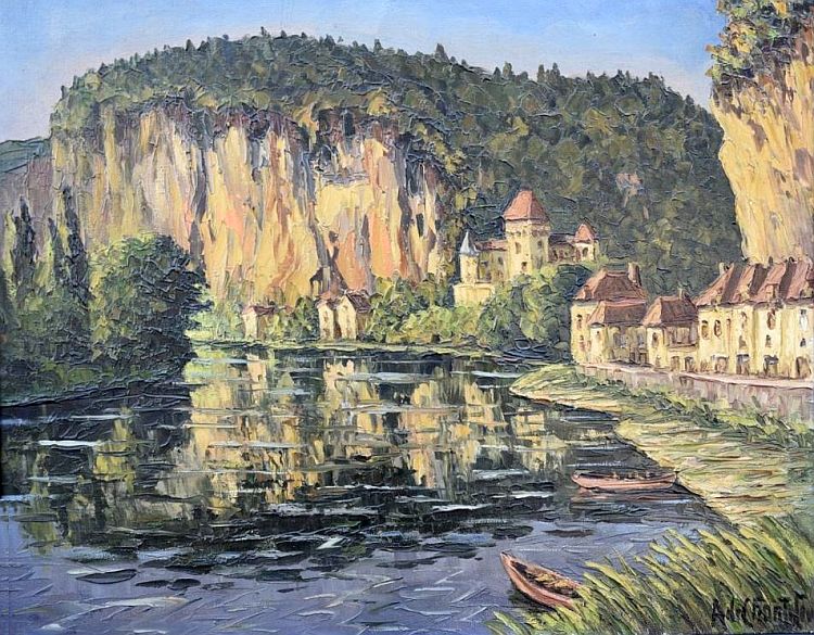 La Roque Gageac par Adrien de Chanteloup