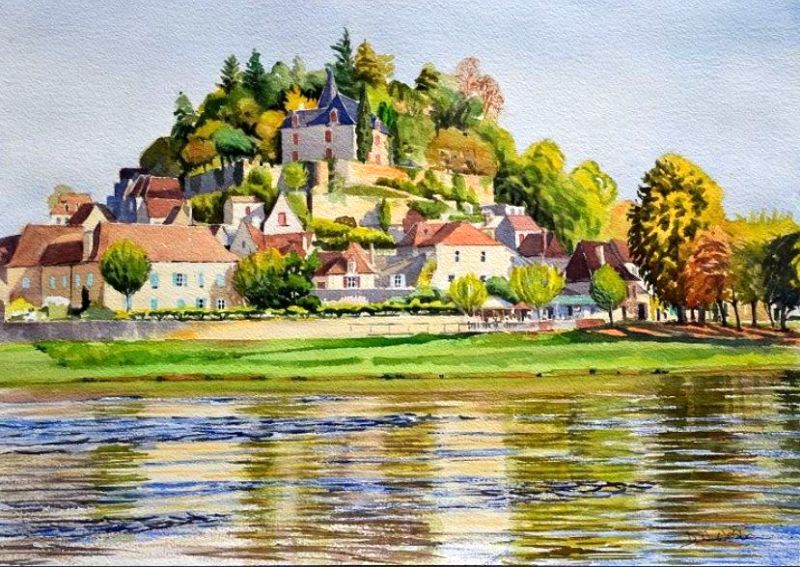 Limeuil by David W Webber