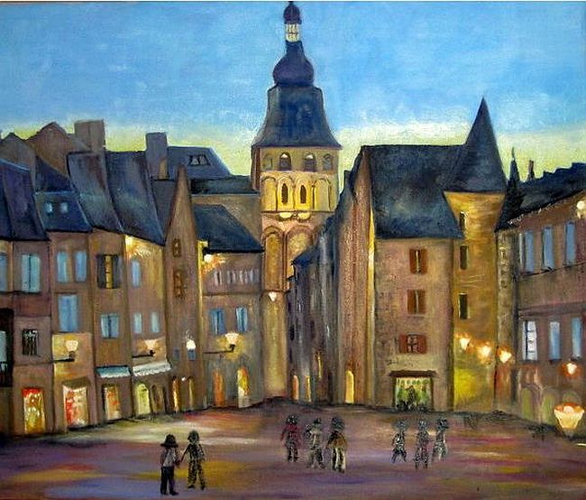 Sarlat par Pierette Laroumagne