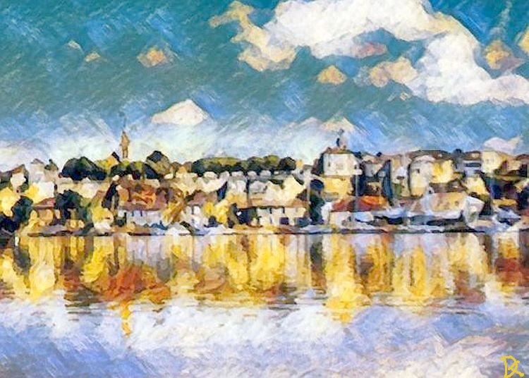 Bourg sur Gironde par Dan Kopel