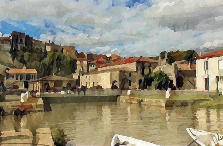 Bourg sur Gironde par Laura Voolu
