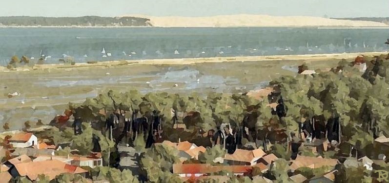 Cap Ferret par   Dan Kopel