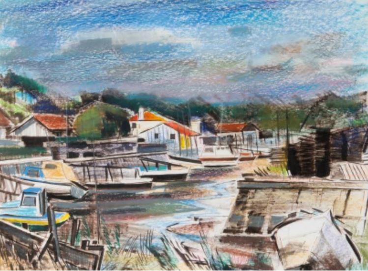 Cap Ferret par  Charles Robert Vallet