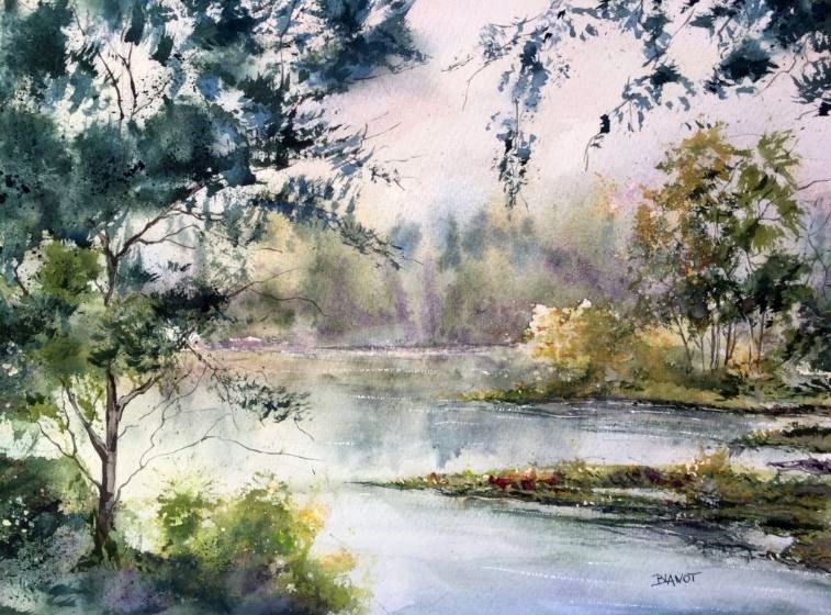 Lac Lacanau par Caroline Blanot