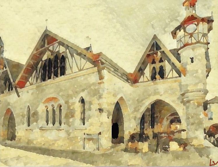 Halle de Castillonn&egrave;s par Laura Voolu