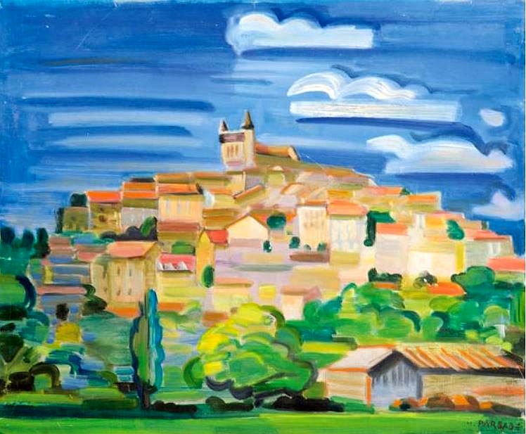 Monflanquin par  Maurice Pargade